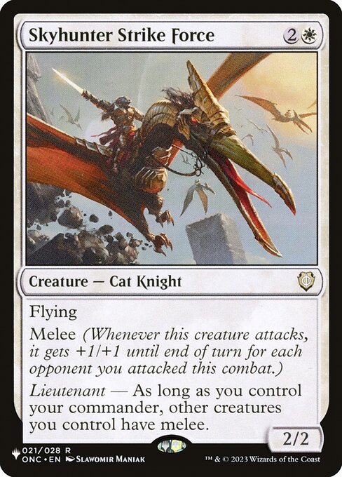 Skyhunter Strike Force (ONC-21) [The List]