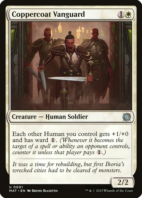 Coppercoat Vanguard (1) [March of the Machine: The Aftermath]