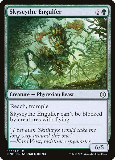 Skyscythe Engulfer (183) [Phyrexia: All Will Be One]