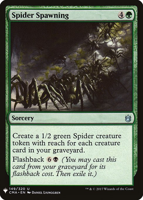 Spider Spawning (CMA-149) [The List]