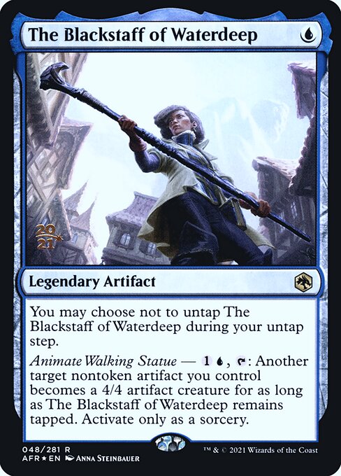 The Blackstaff of Waterdeep (48s) [Adventures in the Forgotten Realms Promos]