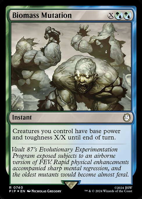 Biomass Mutation (740) [Fallout]