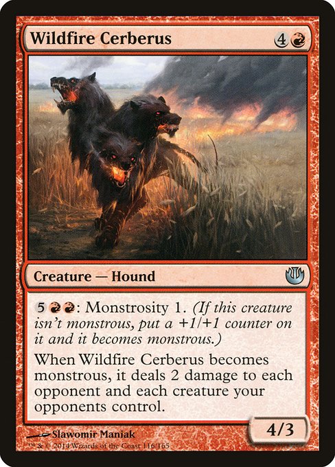 Wildfire Cerberus (116) [Journey into Nyx]