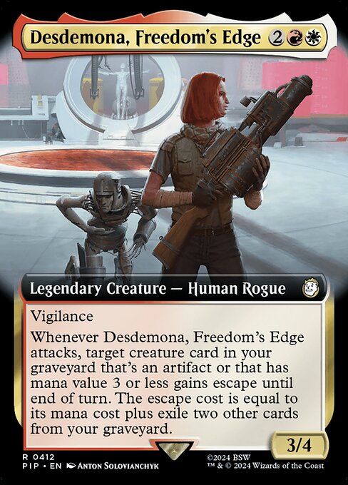 Desdemona, Freedom's Edge (412) [Fallout]
