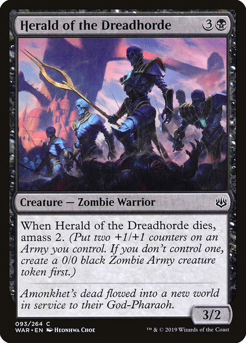 Herald of the Dreadhorde (93) [War of the Spark]