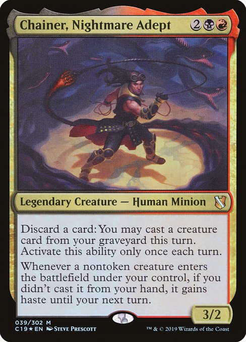 Chainer, Nightmare Adept (39) [Commander 2019]