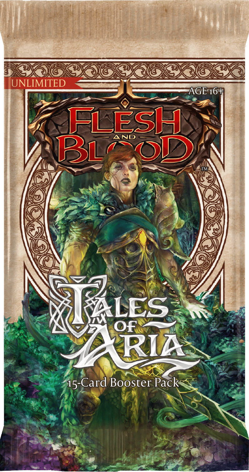 Flesh and Blood Tales of Aria Unlimited Booster Pack image 2