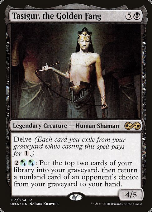 Tasigur, the Golden Fang (117) [Ultimate Masters]
