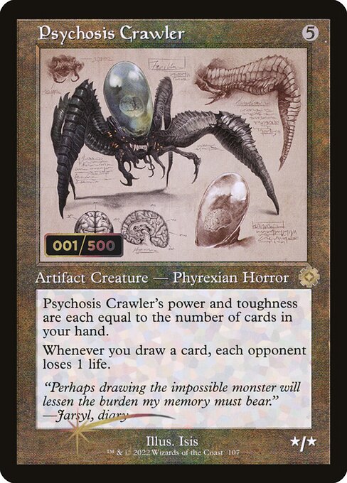 Psychosis Crawler (107z) [The Brothers' War Retro Artifacts]