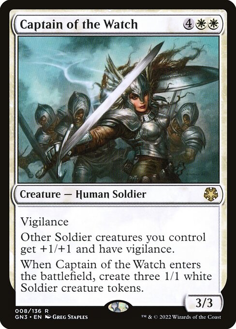 Captain of the Watch (8) [Game Night: Free-for-All]