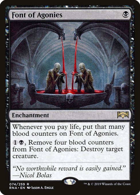 Font of Agonies (74) [Ravnica Allegiance]