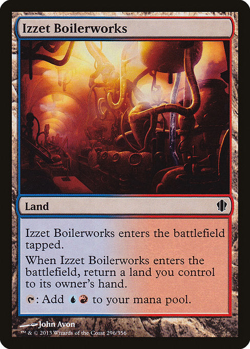 Izzet Boilerworks (296) [Commander 2013]