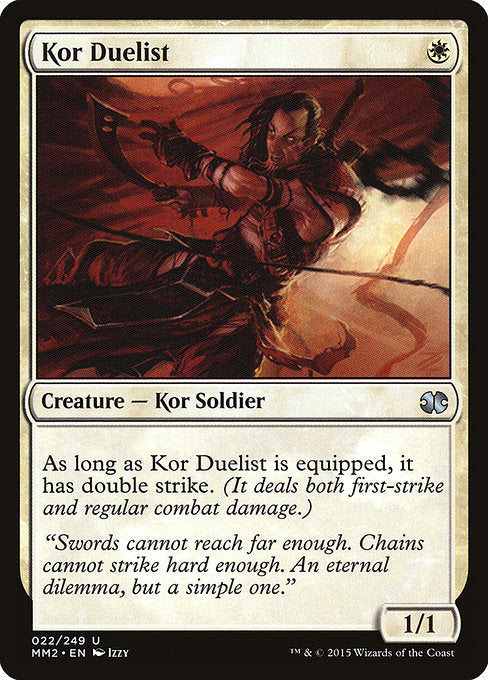 Kor Duelist (22) [Modern Masters 2015]