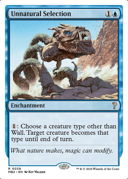 Unnatural Selection (38) [Mystery Booster 2]