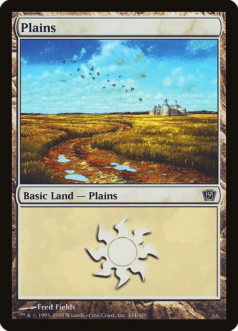 Plains (334) (334★) [Ninth Edition]