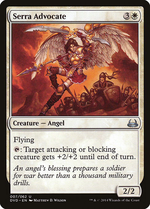 Serra Advocate (7) [Duel Decks Anthology: Divine vs. Demonic]