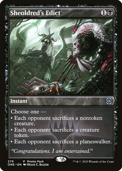 Sheoldred's Edict (279) [Phyrexia: All Will Be One]