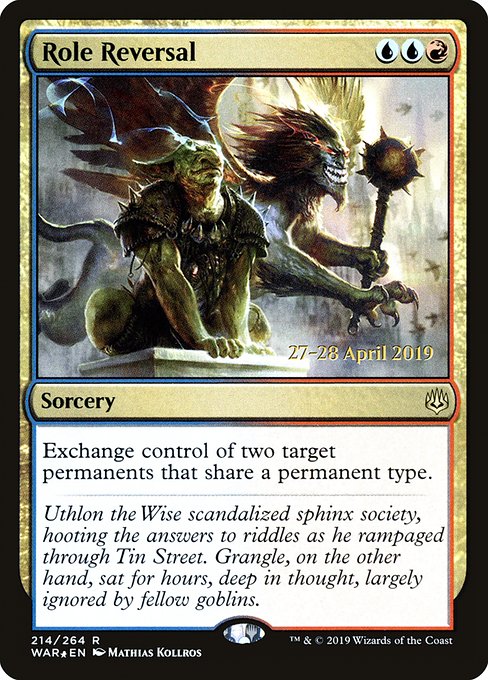 Role Reversal (214s) [War of the Spark Promos]
