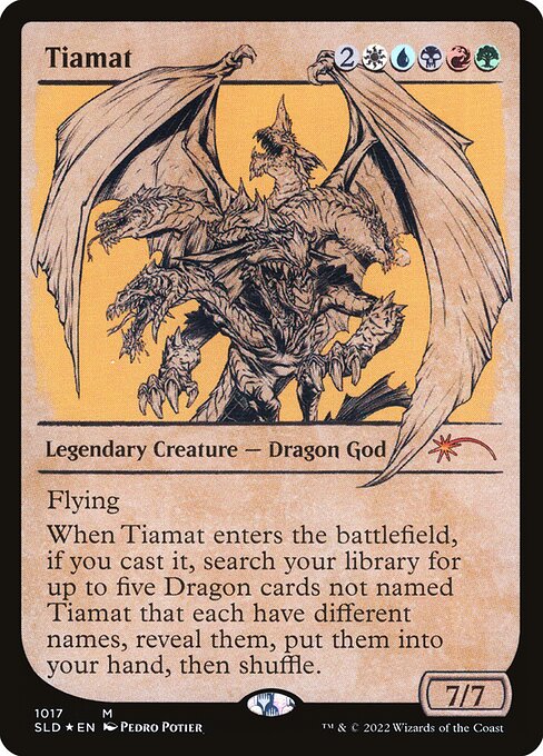 Tiamat (1017) [Secret Lair Drop]