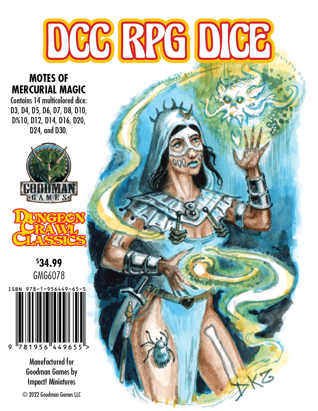 Dungeon Crawl Classics Motes of Mercurial Magic image 0