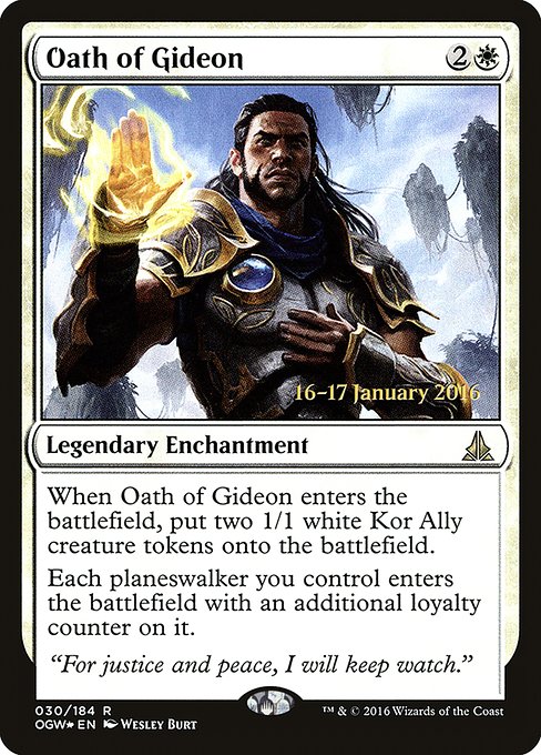 Oath of Gideon (30s) [Oath of the Gatewatch Promos]
