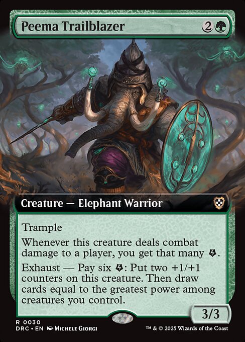 Peema Trailblazer (30) [Aetherdrift Commander]