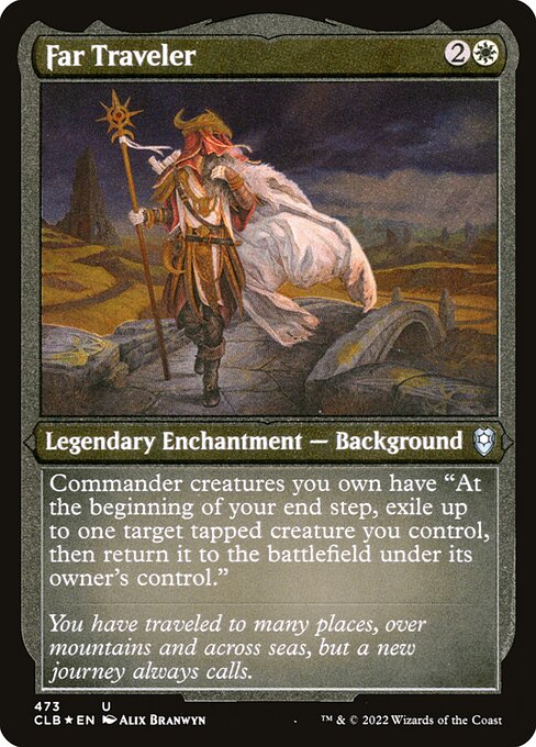 Far Traveler (473) [Commander Legends: Battle for Baldur's Gate]