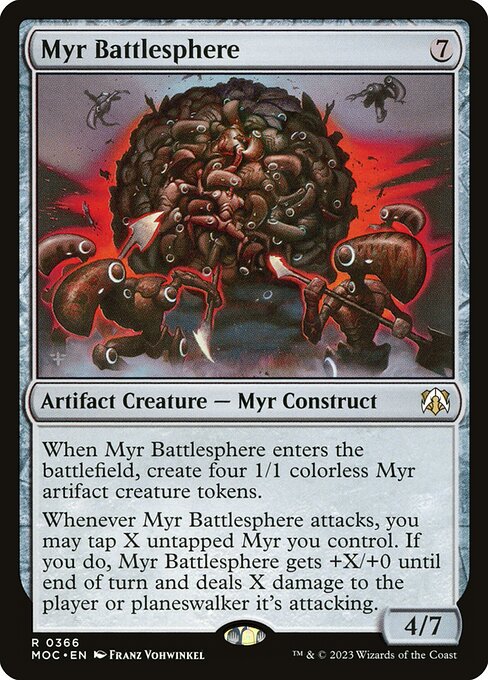 Myr Battlesphere (366) [March of the Machine Commander]