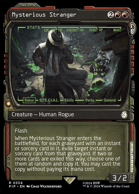Mysterious Stranger (334) [Fallout]