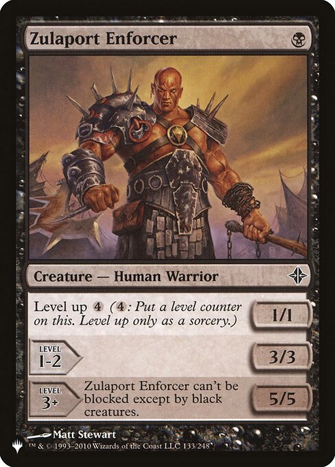 Zulaport Enforcer (ROE-133) [The List]