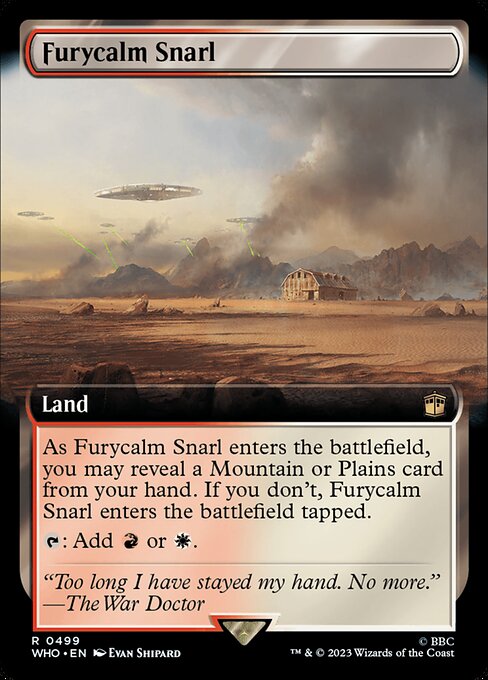Furycalm Snarl (499) [Doctor Who] [Extended Art]