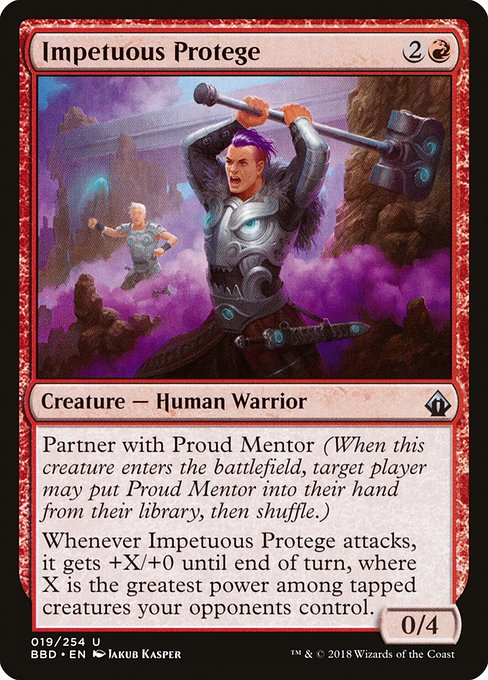 Impetuous Protege (19) [Battlebond]