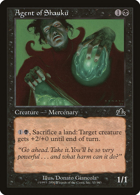 Agent of Shauku (55) [Prophecy]
