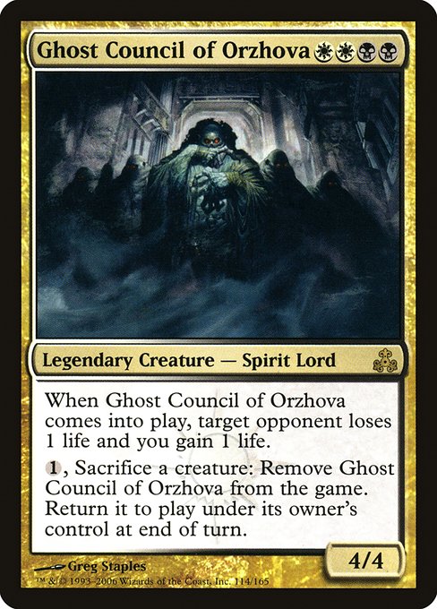 Ghost Council of Orzhova (114) [Guildpact]