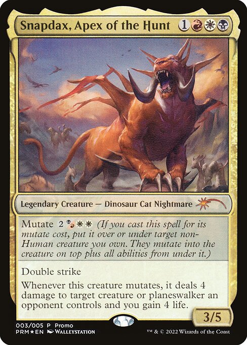 Snapdax, Apex of the Hunt (3) [Year of the Tiger 2022]