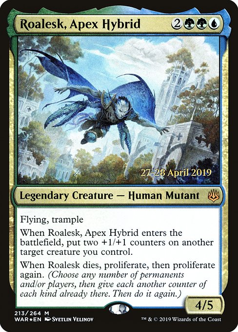 Roalesk, Apex Hybrid (213s) [War of the Spark Promos]