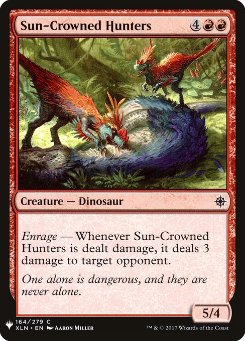 Sun-Crowned Hunters (XLN-164) [The List]