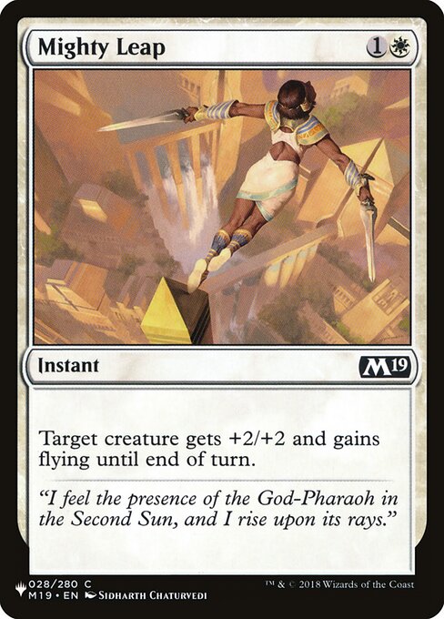 Mighty Leap (M19-28) [The List]
