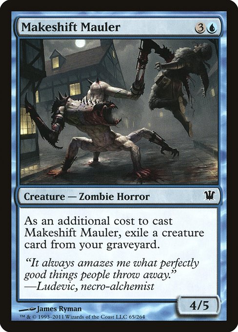 Makeshift Mauler (65) [Innistrad]
