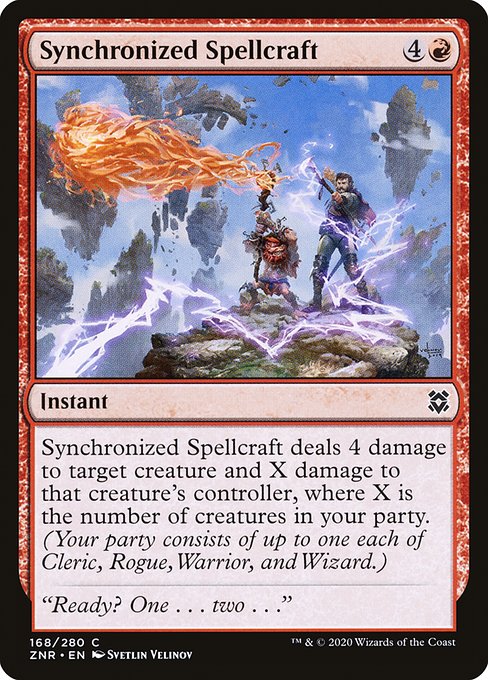 Synchronized Spellcraft (168) [Zendikar Rising]