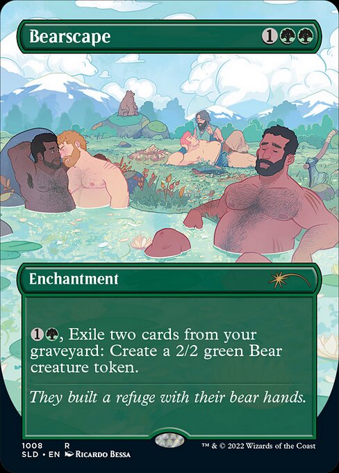 Bearscape (1008) [Secret Lair Drop] [Borderless]