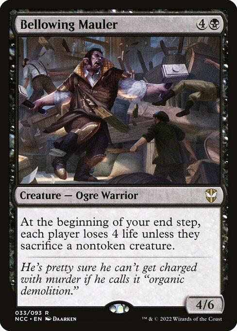 Bellowing Mauler (33) [New Capenna Commander]