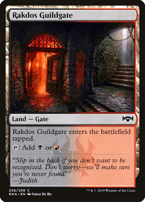 Rakdos Guildgate (256) [Ravnica Allegiance]