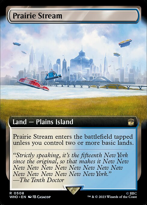 Prairie Stream (508) [Doctor Who] [Extended Art]