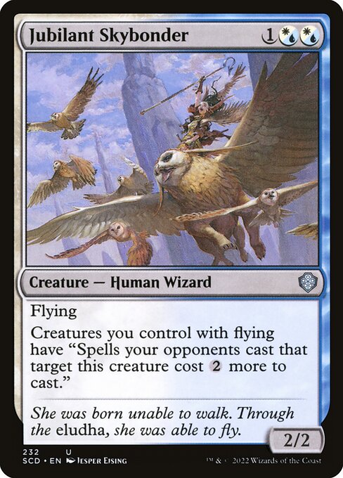 Jubilant Skybonder (232) [Starter Commander Decks]