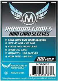 MDG7035 Mini Euro 45mm X 68mm 100 Sleeves image 0
