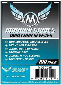 MDG7035 Mini Euro 45mm X 68mm 100 Sleeves image 0