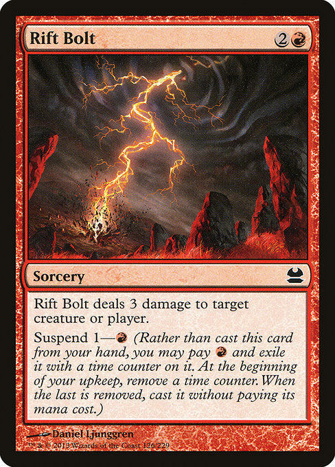 Rift Bolt (126) [Modern Masters]