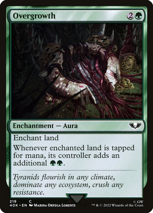 Overgrowth (219) [Warhammer 40,000 Commander]