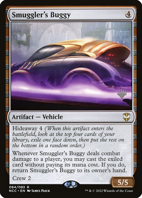 Smuggler's Buggy (84p) [New Capenna Commander Promos]